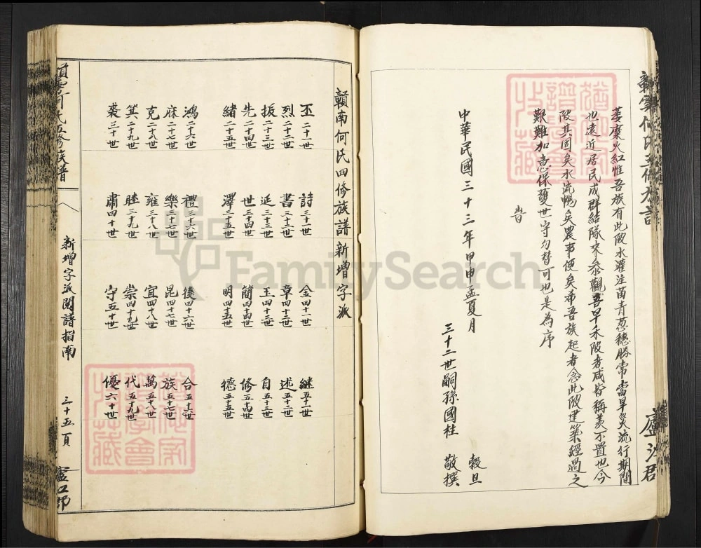 图片[2]-江西赣州于都赣雩何氏五修族谱电子版PDF下载-中华家谱网