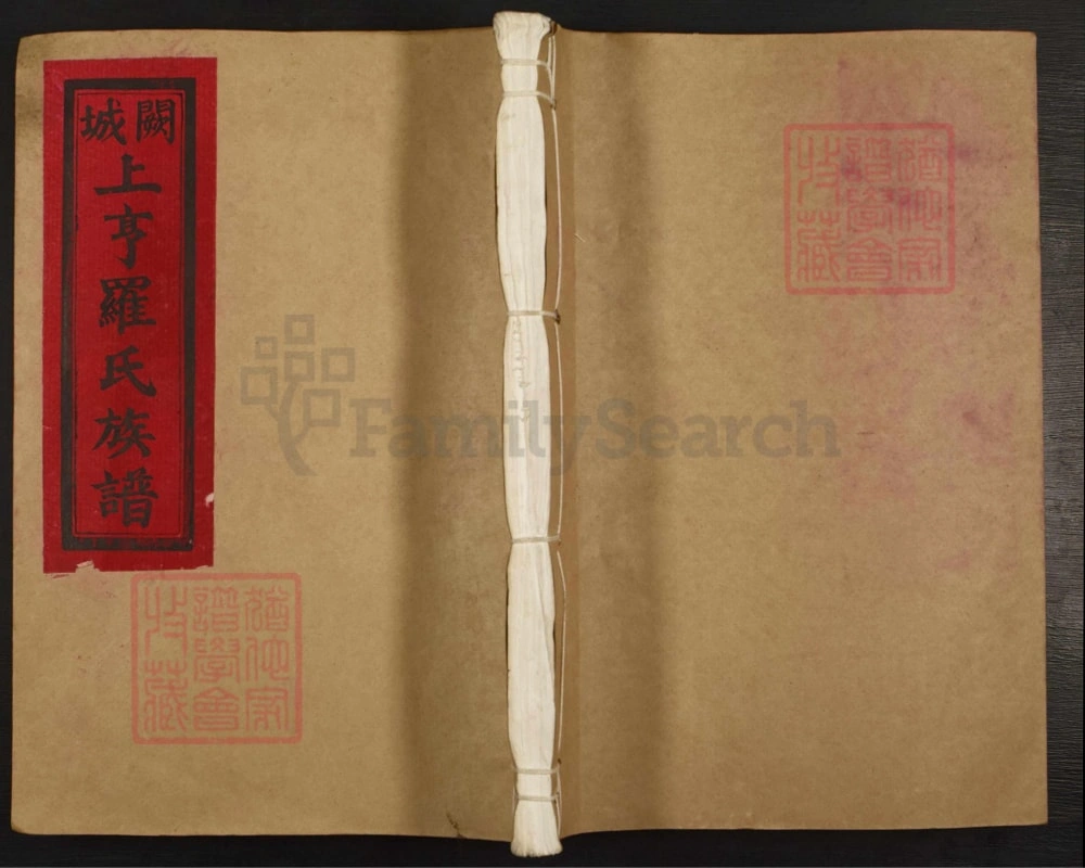 图片[1]-江西吉安泰和县阙城上亨罗氏族谱电子版PDF下载-中华家谱网