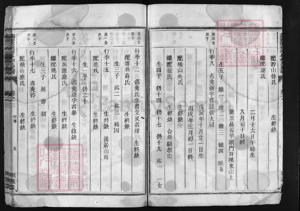 图片[8]-浙江兰溪坦峰胡氏宗谱（敦义堂）电子版PDF下载-中华家谱网