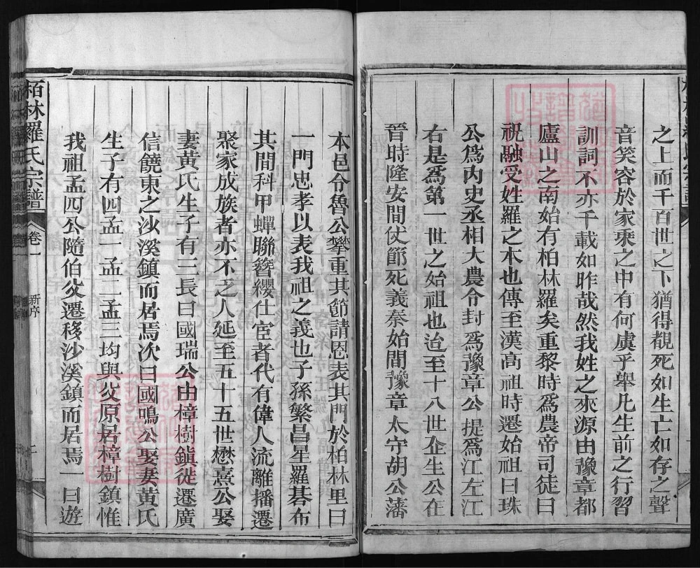 图片[3]-江西上饶栢林罗氏宗谱电子版PDF下载-中华家谱网