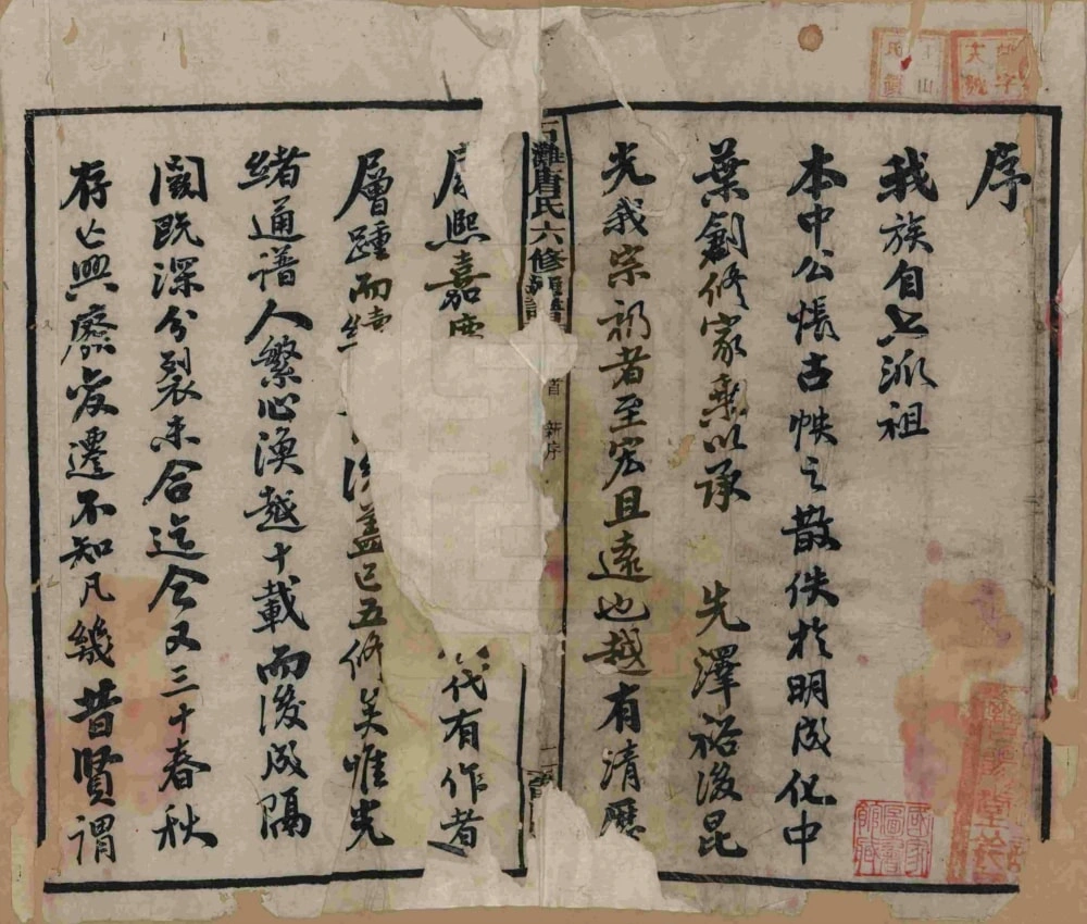 图片[3]-湖南长沙宁乡县石滩唐氏六修通谱（晋阳堂）电子版PDF下载-中华家谱网