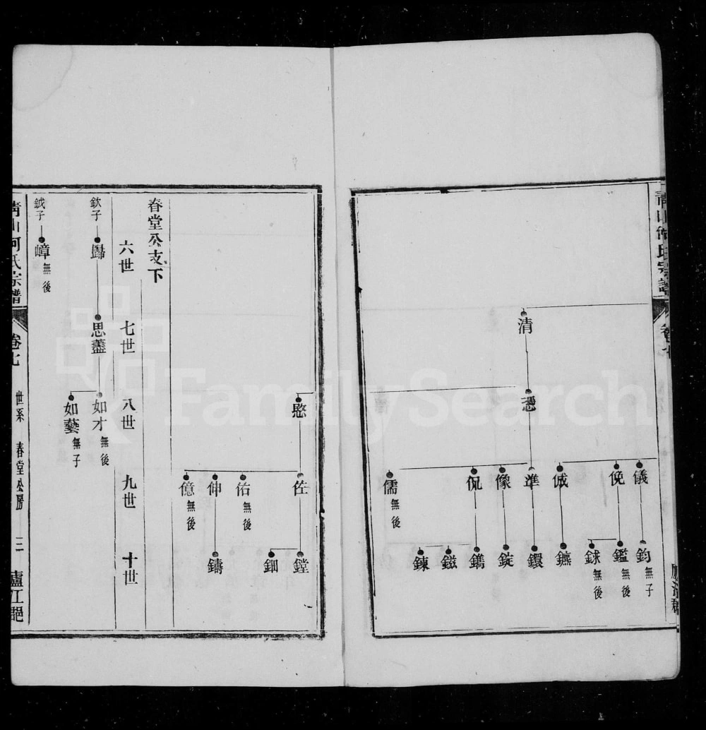 图片[5]-安徽桐城青山何氏宗谱电子版PDF下载-中华家谱网
