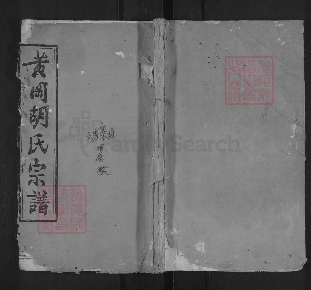 图片[1]-湖北黄冈胡氏宗谱（经义堂）电子版PDF下载-中华家谱网