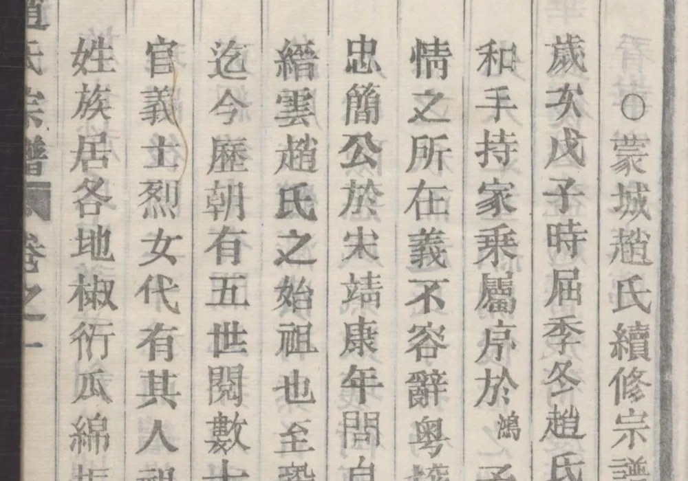 浙江丽水缙云县蒙城赵氏宗谱电子版PDF下载-中华家谱网