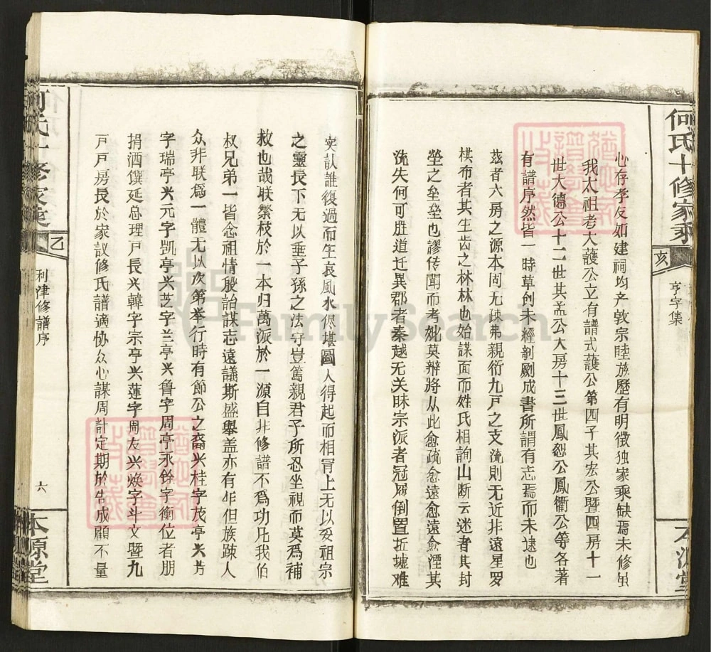 图片[3]-湖北黄冈麻城罗田何氏十修家乘（本源堂）电子版PDF下载-中华家谱网