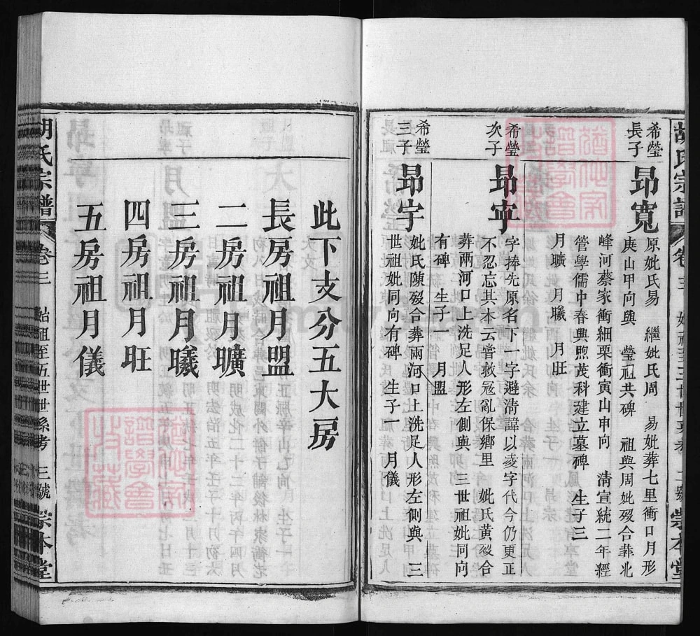 图片[8]-湖北黄冈罗田胡氏上分四修宗谱（崇本堂）电子版PDF下载-中华家谱网