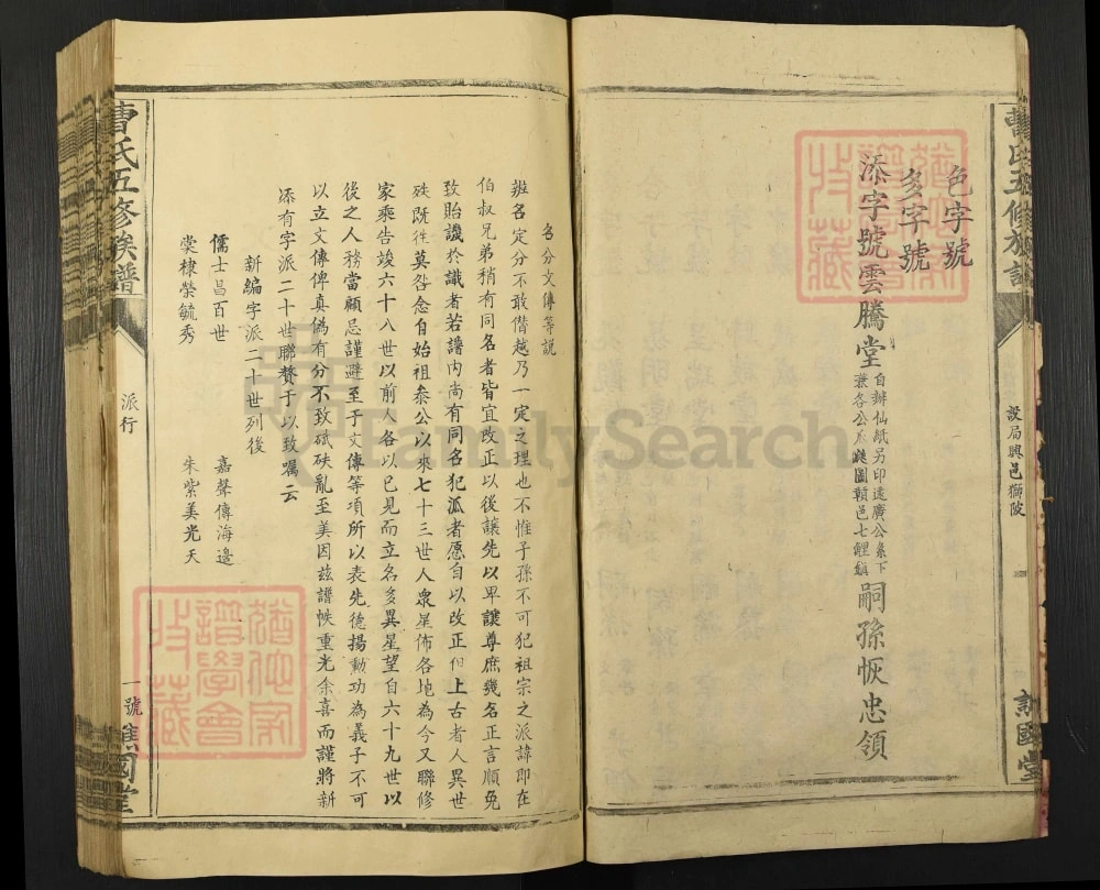 图片[4]-江西赣州曹氏五修族谱（谯国堂）电子版PDF下载-中华家谱网