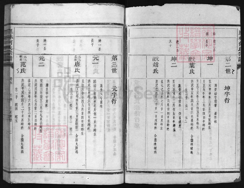 图片[7]-浙江兰溪凤林何氏宗谱（留余堂）电子版PDF下载-中华家谱网