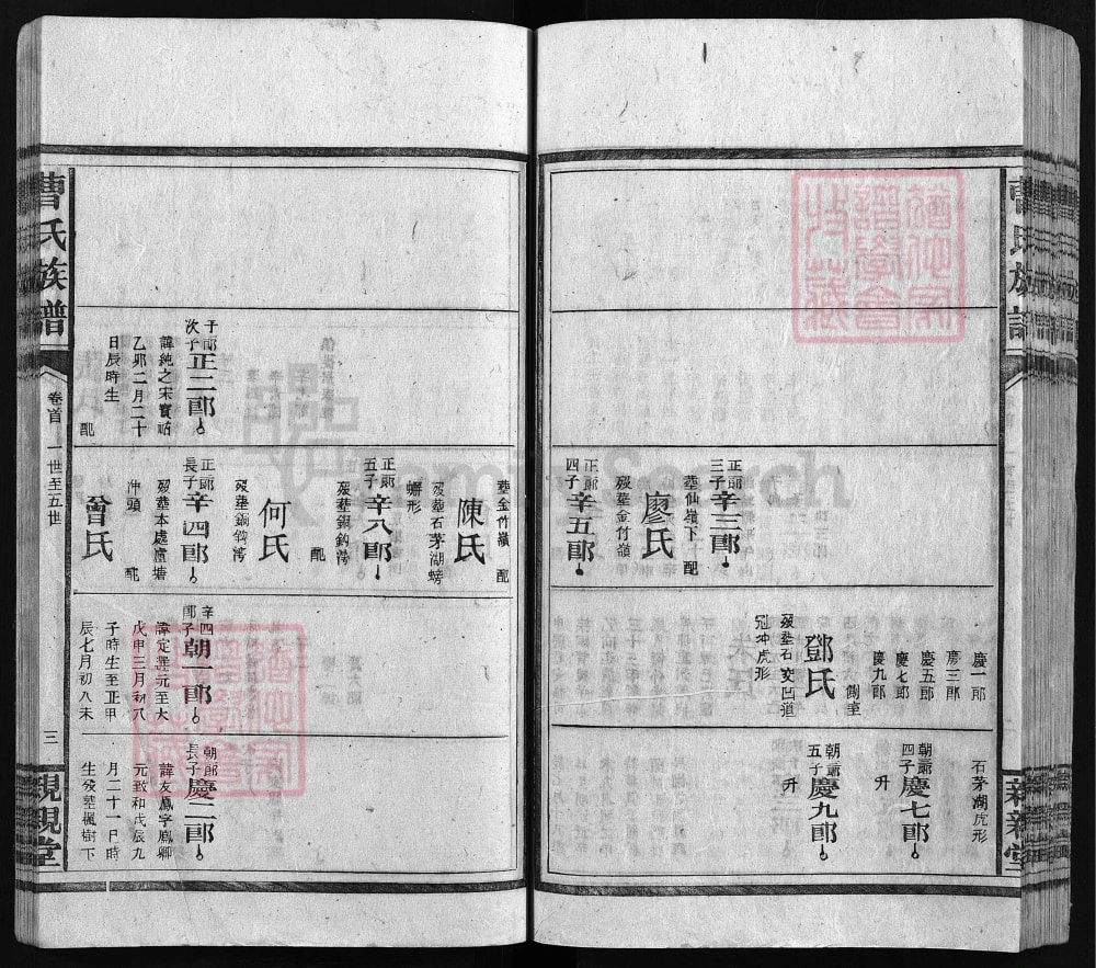 图片[6]-江西安福湖塘曹氏族谱（亲亲堂）电子版PDF下载-中华家谱网