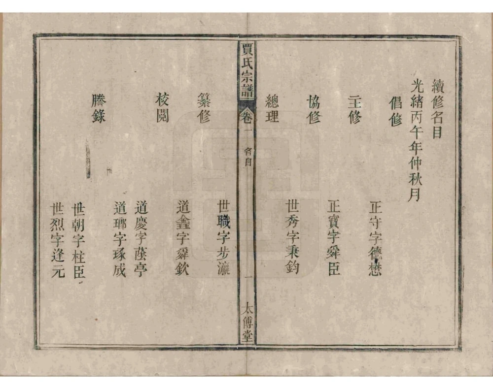 图片[4]-安徽安庆太湖县东乡秦梅园贾氏宗谱（太传堂）电子版PDF下载-中华家谱网