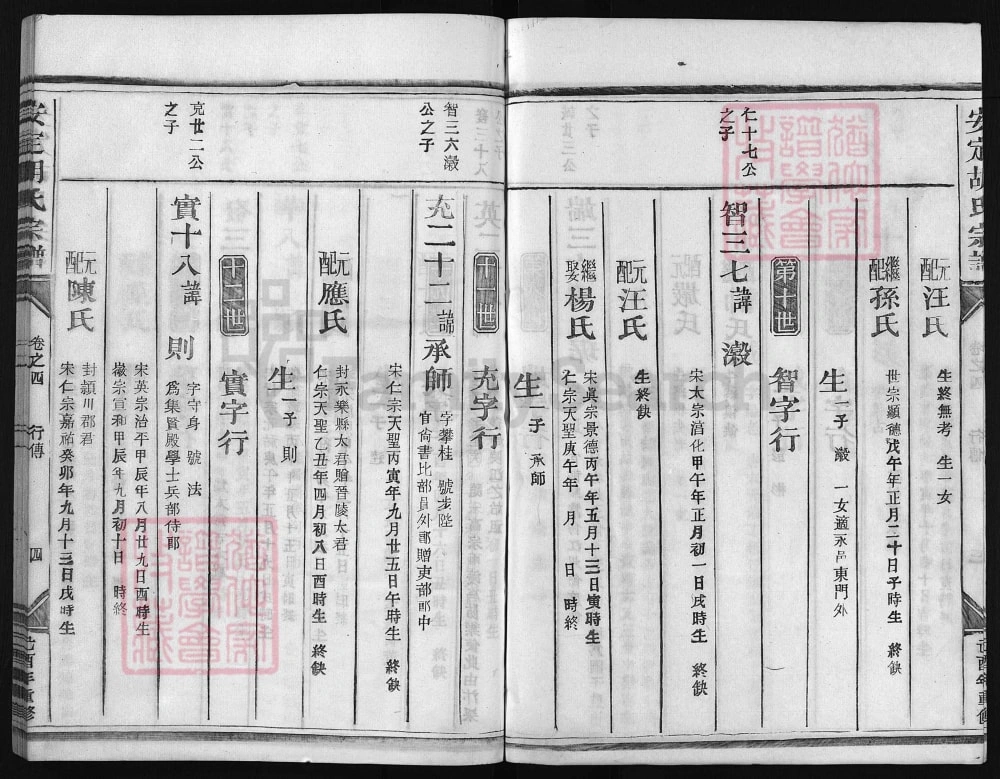 图片[7]-浙江兰溪安定胡氏宗谱电子版PDF下载-中华家谱网