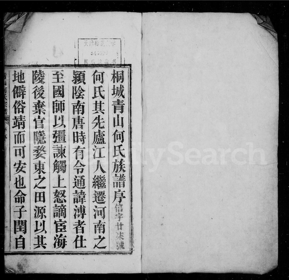 图片[2]-安徽桐城青山何氏宗谱电子版PDF下载-中华家谱网