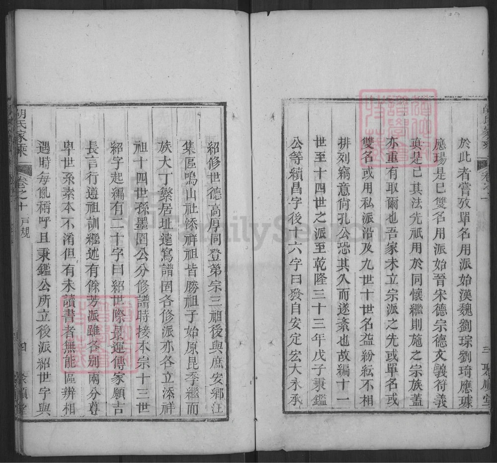 图片[7]-湖北黄冈胡氏家乘（聚顺堂）电子版PDF下载-中华家谱网