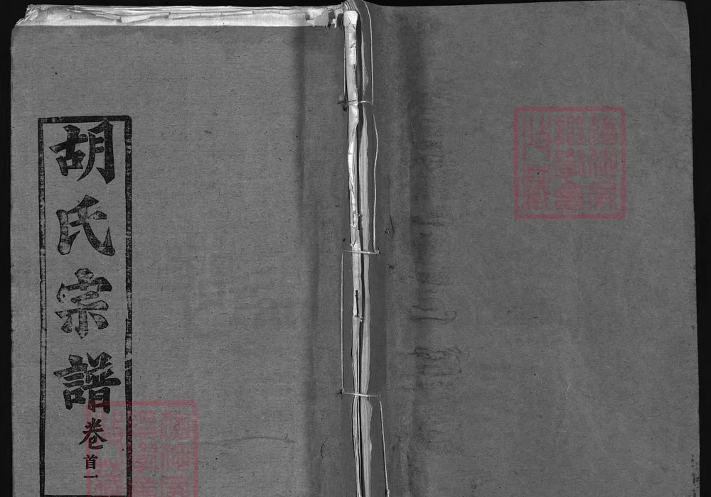 湖北黄冈胡氏宗谱(安定堂,1995年本)电子版PDF下载-中华家谱网