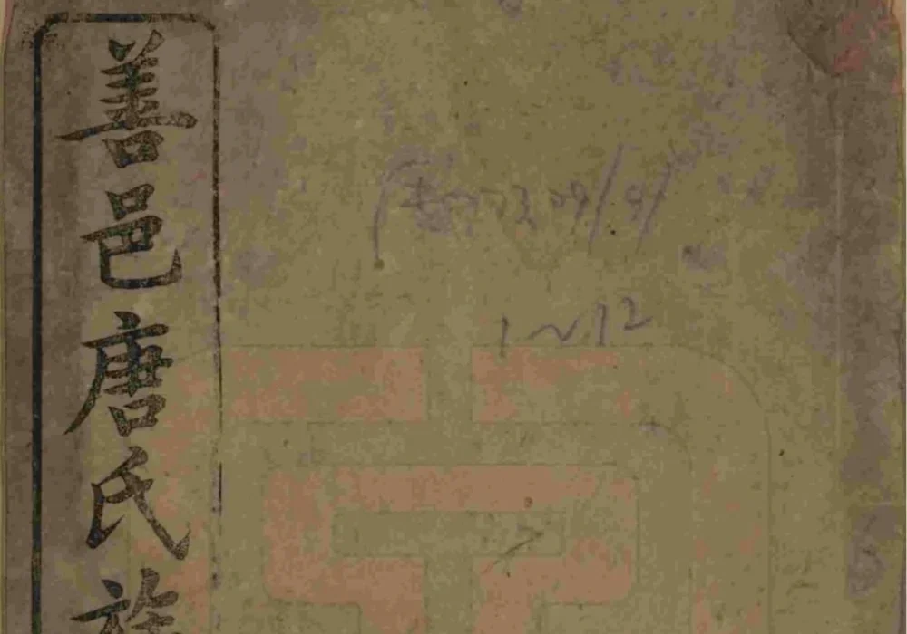 湖南长沙善邑唐氏续修族谱（敦谊堂）电子版PDF下载-中华家谱网