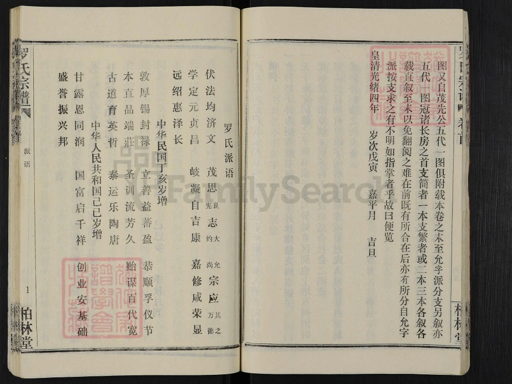 图片[4]-湖北武汉新洲区罗氏宗谱（柏林堂）电子版PDF下载-中华家谱网
