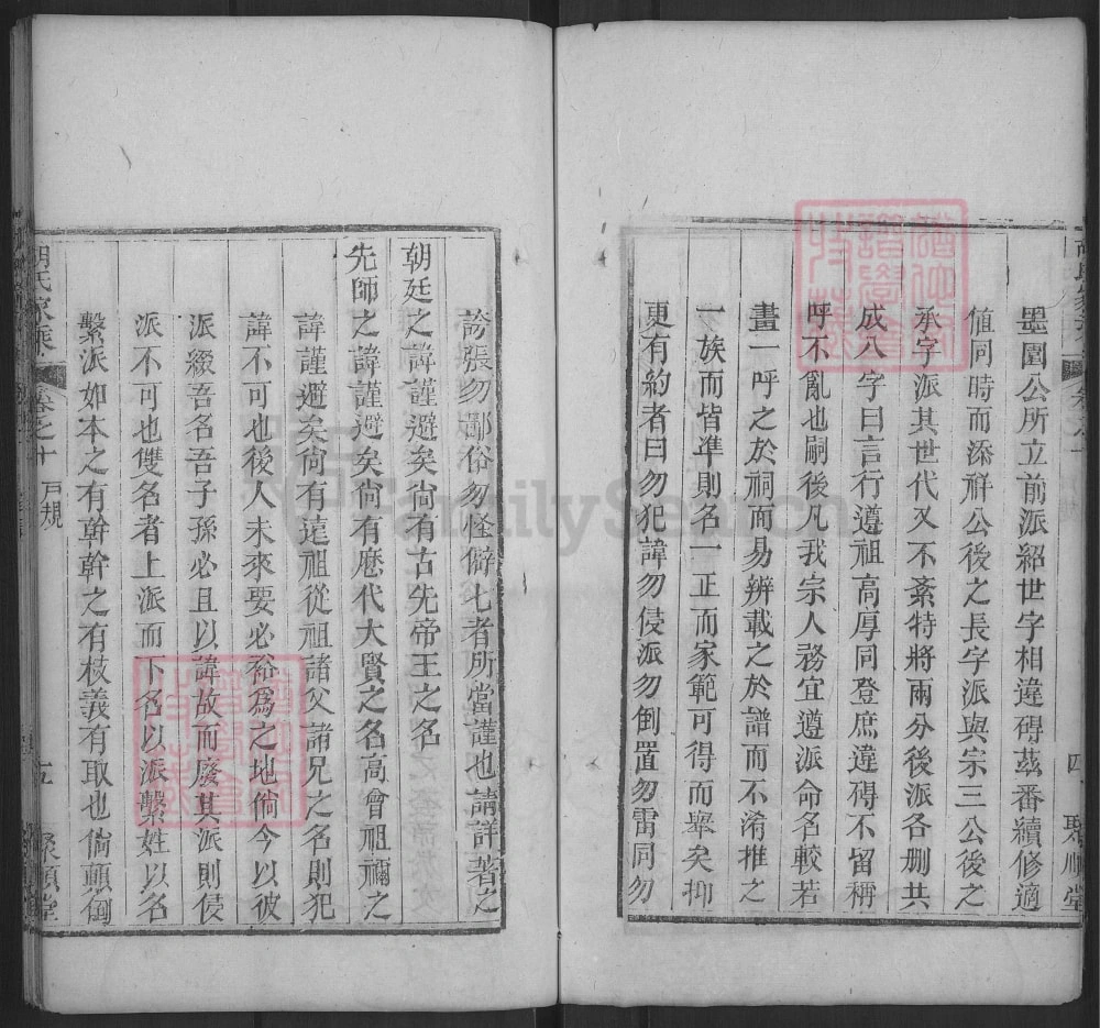 图片[8]-湖北黄冈胡氏家乘（聚顺堂）电子版PDF下载-中华家谱网