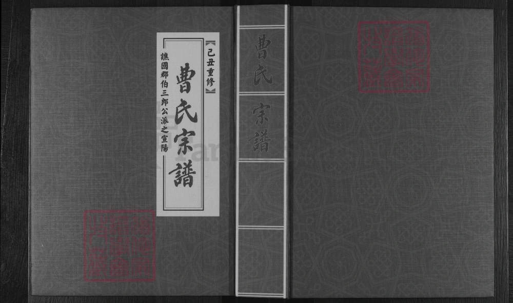 图片[1]-浙江金华武义县周源曹氏宗谱电子版PDF下载-中华家谱网