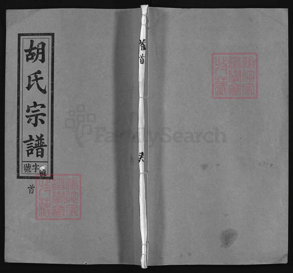 图片[1]-安徽安庆怀宁胡氏宗谱（经义堂）电子版PDF下载-中华家谱网