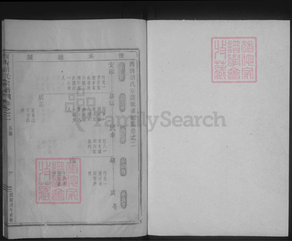 图片[4]-浙江嵊州西清胡氏宗谱电子版PDF下载-中华家谱网