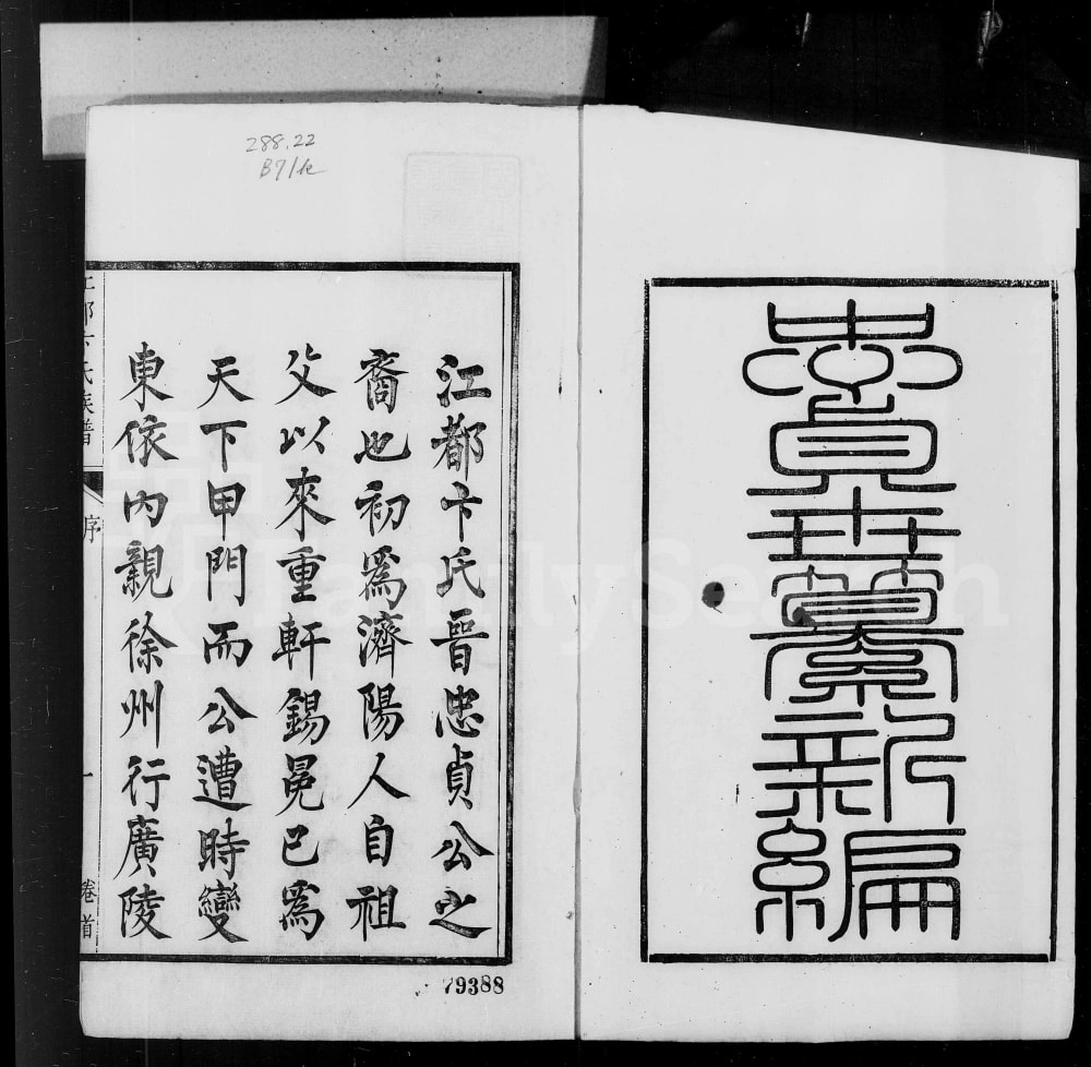 图片[2]-江苏扬州江都卞氏族谱电子版PDF下载-中华家谱网
