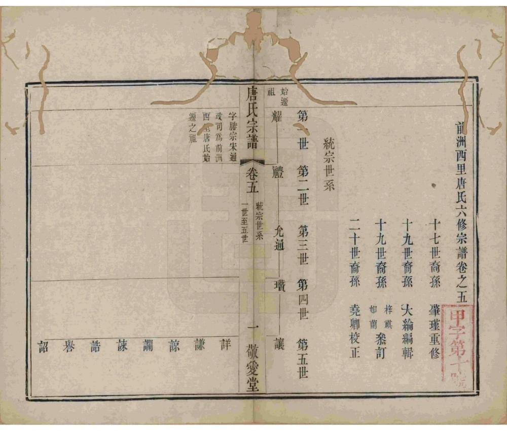 图片[6]-江苏无锡前洲西里唐氏宗谱（敬爱堂）电子版PDF下载-中华家谱网