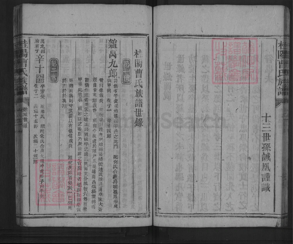 图片[4]-湖南郴州桂阳曹氏族谱电子版PDF下载-中华家谱网