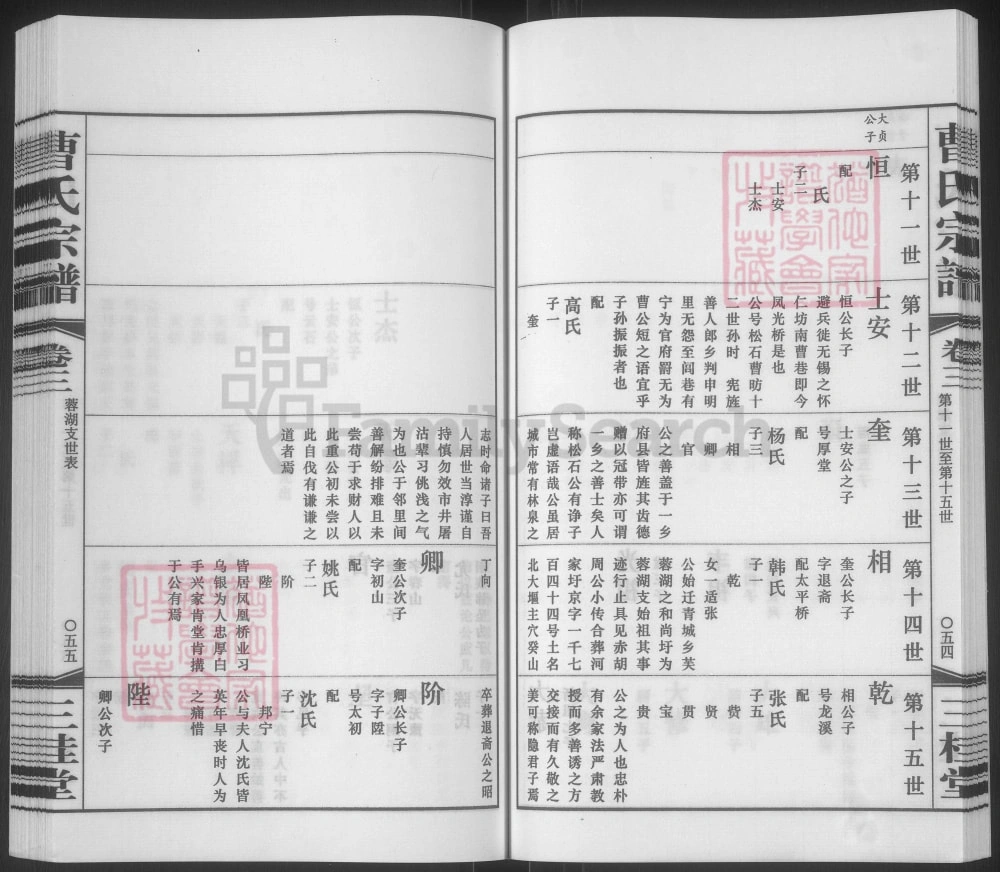 图片[6]-江苏无锡蓉湖曹氏宗谱（三桂堂）电子版PDF下载-中华家谱网