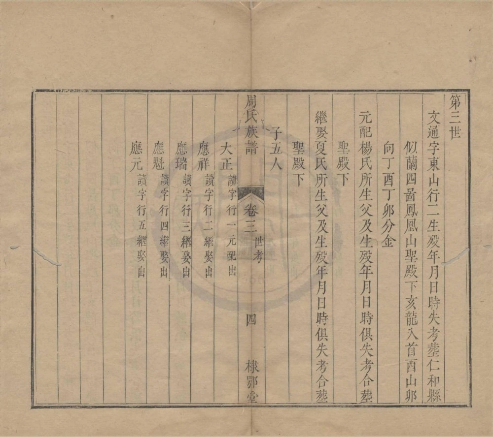 图片[8]-浙江杭州汝南周氏族谱（棣鄂堂）电子版PDF下载-中华家谱网