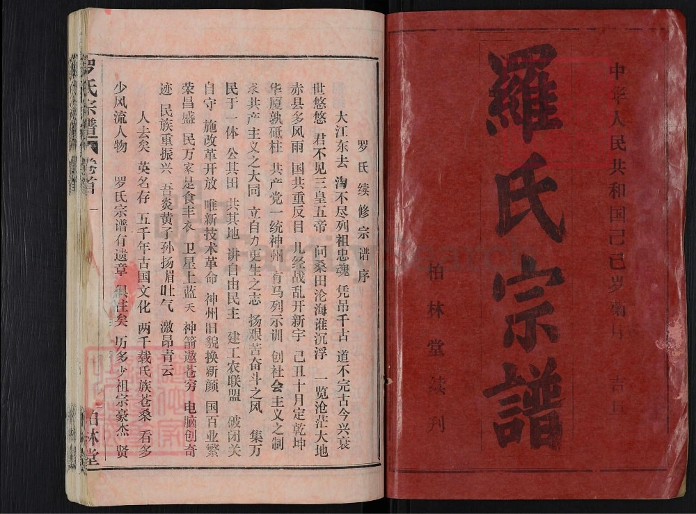 图片[2]-湖北武汉新洲区罗氏宗谱（柏林堂）电子版PDF下载-中华家谱网