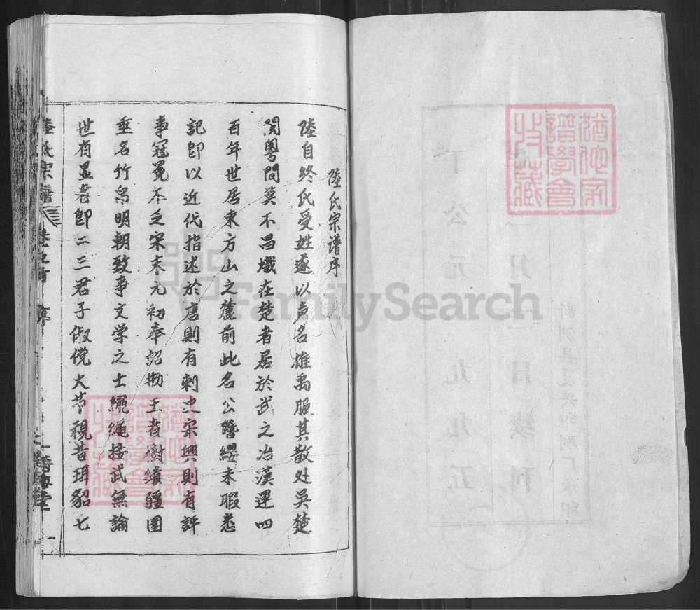 图片[2]-湖北武汉黄陂区陆氏宗谱（诗海堂）电子版PDF下载-中华家谱网