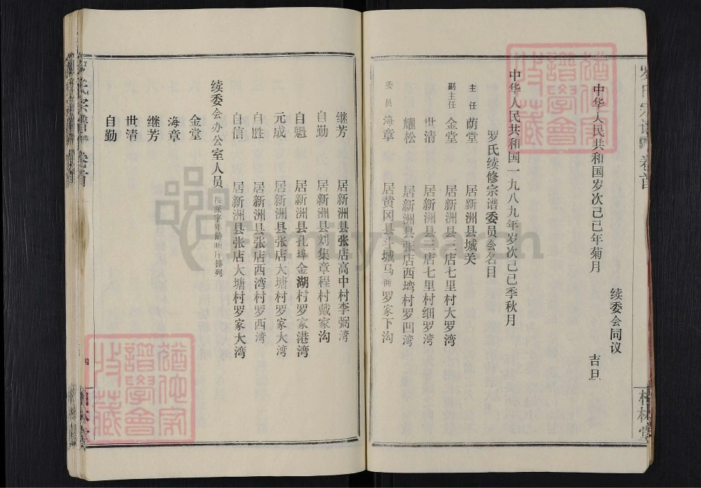 图片[3]-湖北武汉新洲区罗氏宗谱（柏林堂）电子版PDF下载-中华家谱网