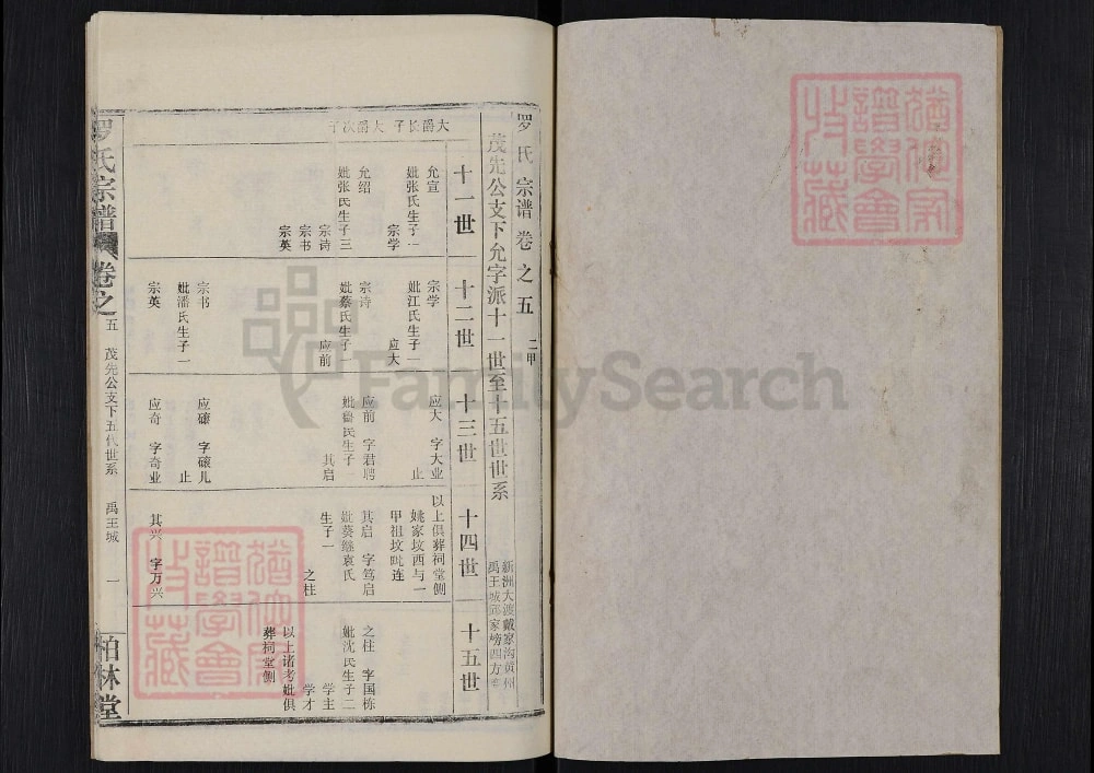 图片[5]-湖北武汉新洲区罗氏宗谱（柏林堂）电子版PDF下载-中华家谱网