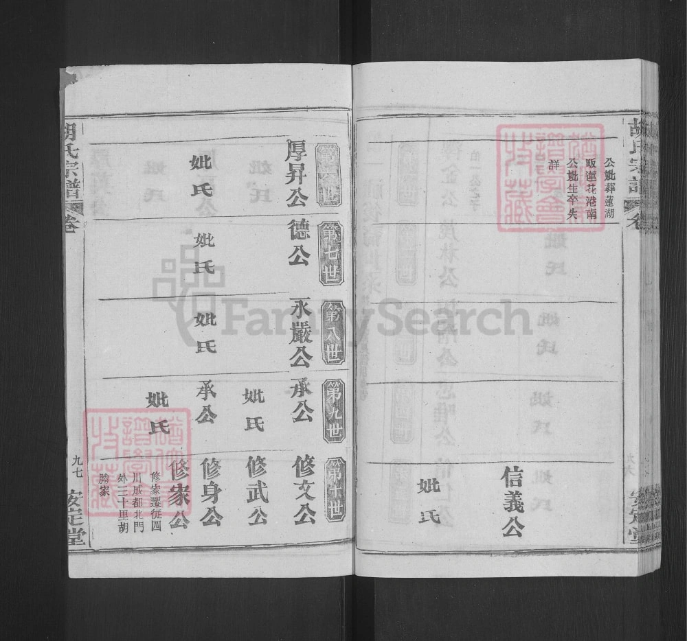 图片[8]-湖北黄冈胡氏宗谱（安定堂）电子版PDF下载-中华家谱网