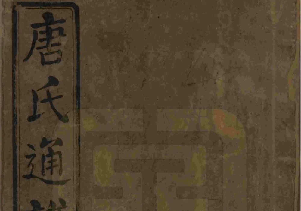 湖南娄底新化唐氏合修通谱电子版PDF下载-中华家谱网