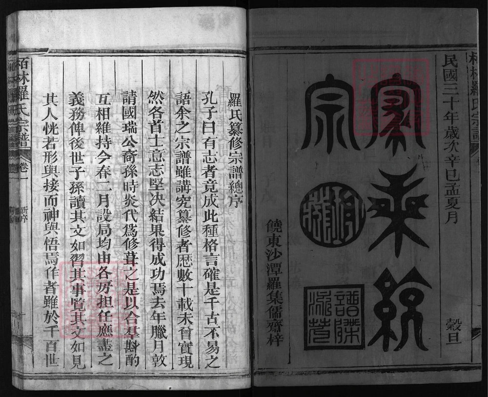 图片[2]-江西上饶栢林罗氏宗谱电子版PDF下载-中华家谱网