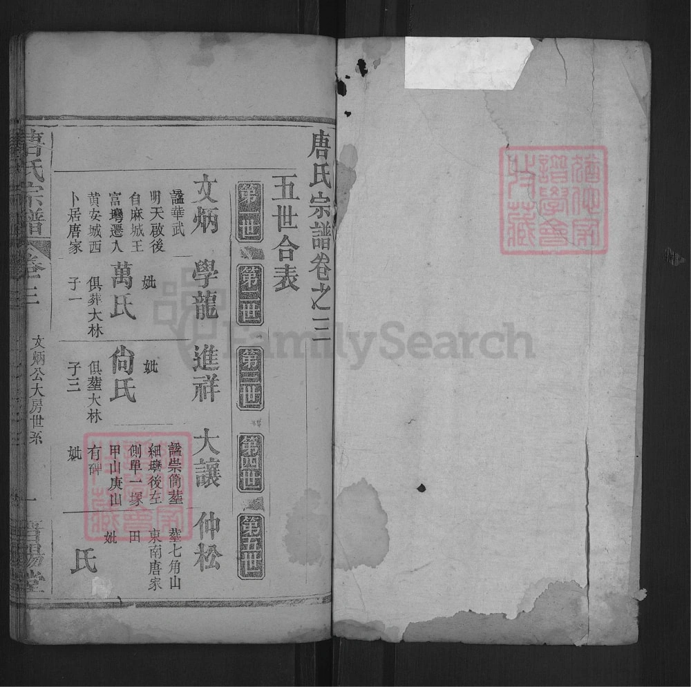 图片[6]-湖北黄冈红安唐氏宗谱（晋阳堂）电子版PDF下载-中华家谱网