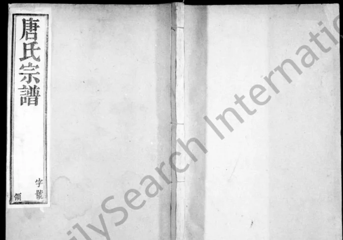 江苏常州唐氏宗谱（垂裕堂）-中华家谱网