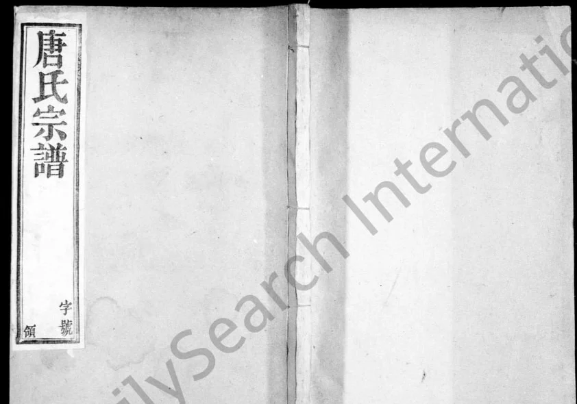 江苏常州唐氏宗谱（垂裕堂）电子版PDF下载-中华家谱网