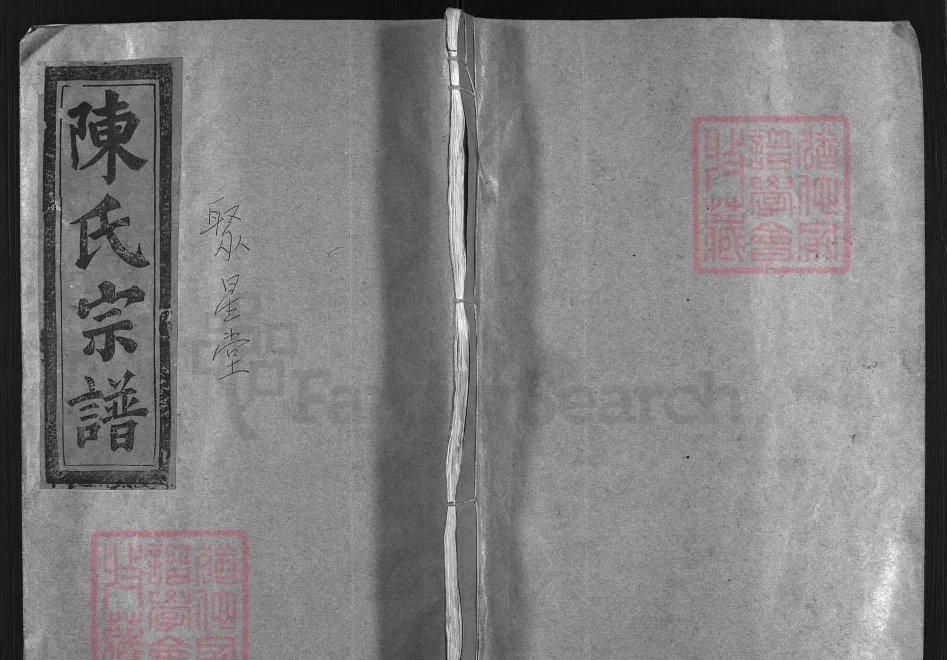 浙江温州平阳县颖川郡陈氏宗谱(聚星堂)电子版PDF下载-中华家谱网