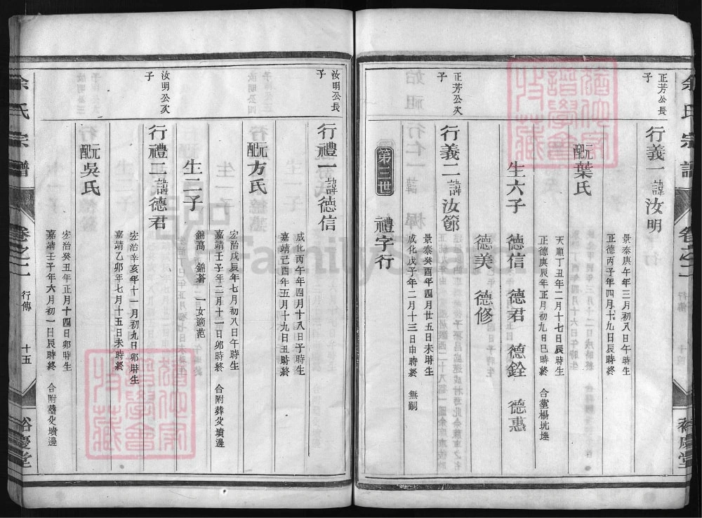 图片[8]-浙江兰溪余氏宗谱（裕庆堂）电子版PDF下载-中华家谱网