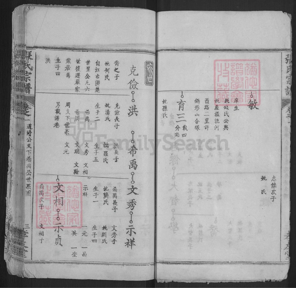 图片[4]-湖北黄冈张氏续修宗谱（孝友堂）电子版PDF下载-中华家谱网