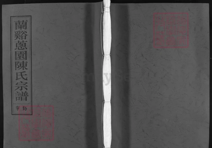 浙江兰溪葱园陈氏宗谱（彝伦堂）-中华家谱网