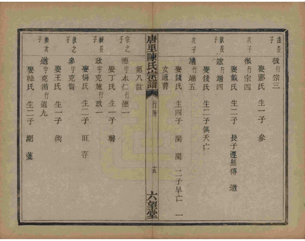 图片[8]-浙江杭州萧山陈氏宗谱（六望堂）电子版PDF下载-中华家谱网