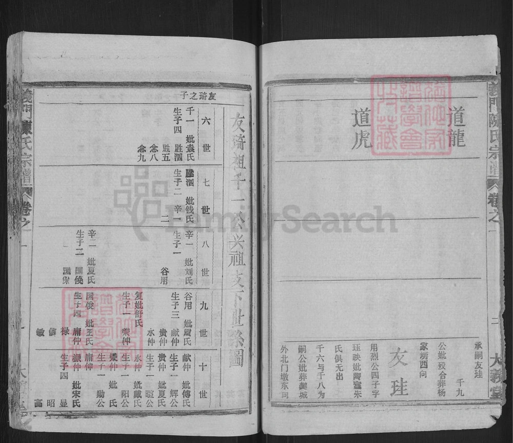 图片[7]-湖北武穴义门陈氏大成宗谱（大义堂）电子版PDF下载-中华家谱网