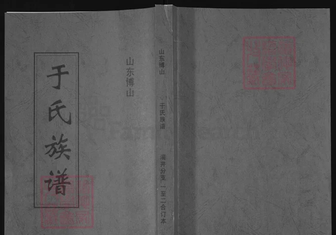 山东淄博博山于氏族谱-中华家谱网