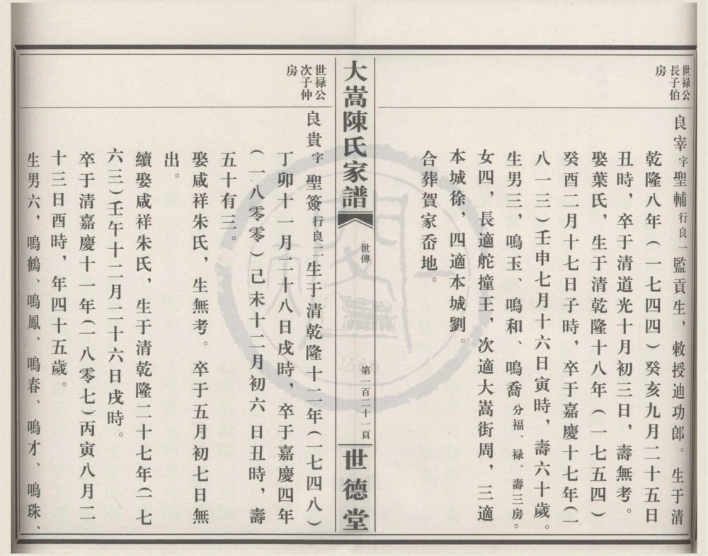 图片[8]-浙江宁波鄞州大嵩陈氏家谱（世德堂）电子版PDF下载-中华家谱网