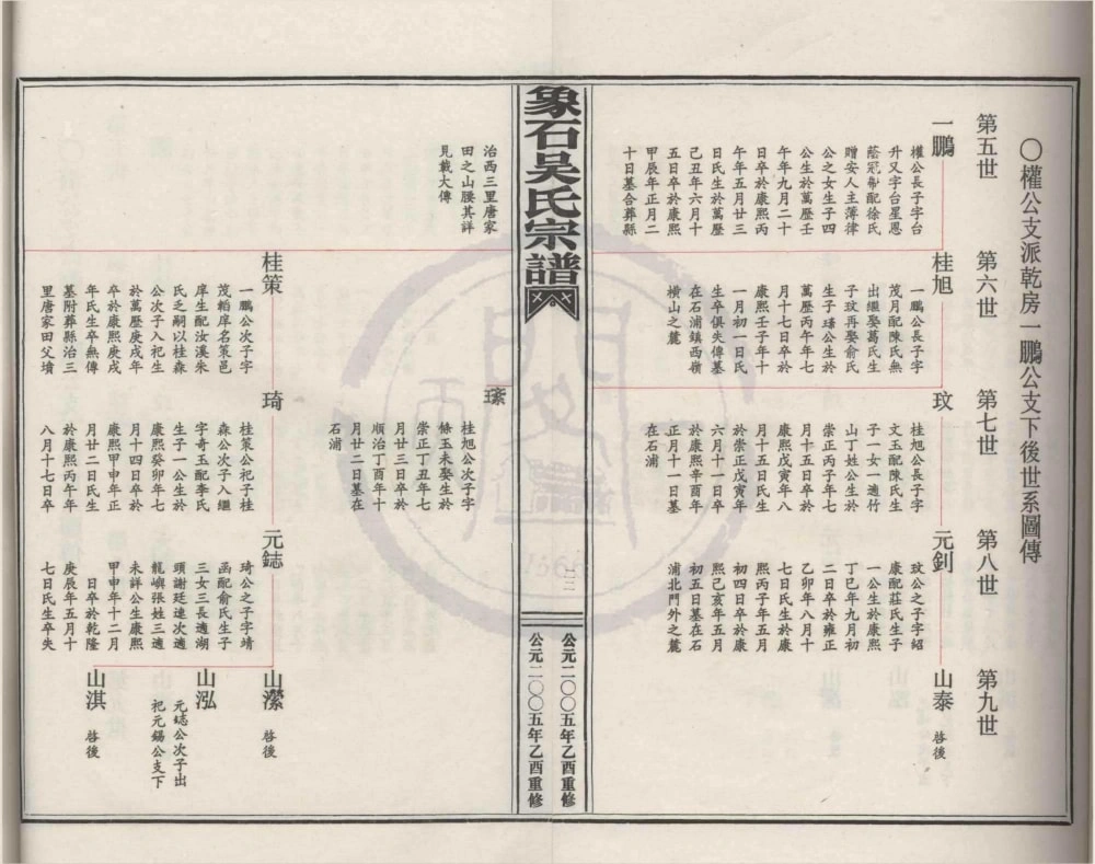 图片[7]-浙江宁波象山县象石吴氏宗谱（华实堂）电子版PDF下载-中华家谱网