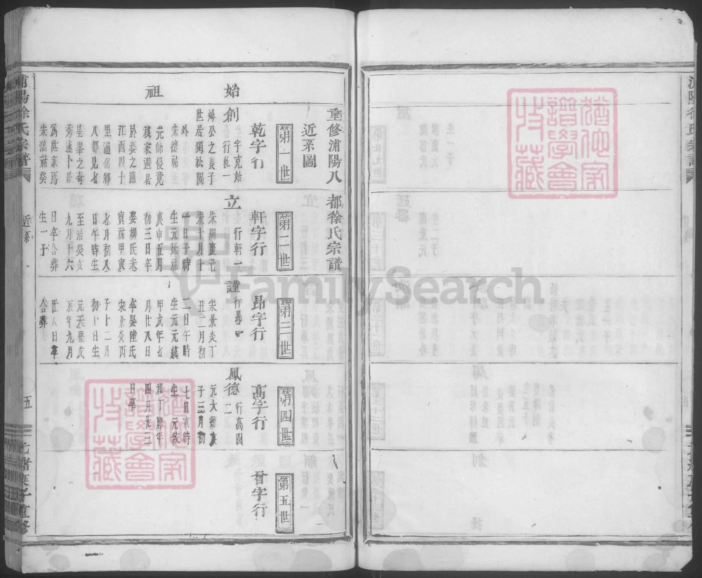 图片[4]-浙江浦江县七星峰下徐氏宗谱电子版PDF下载-中华家谱网