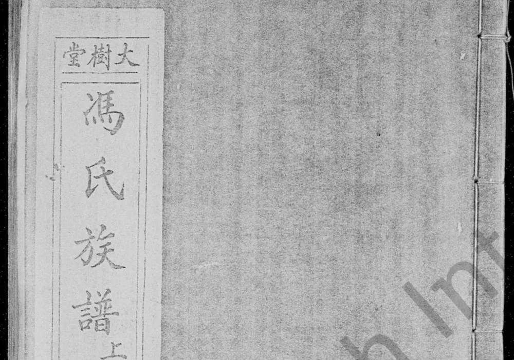 河南新密冯氏族谱（大树堂）电子版PDF下载-中华家谱网